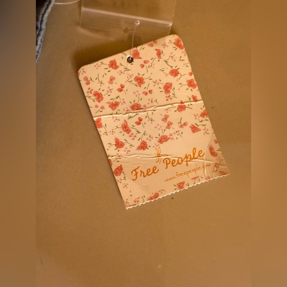 Free People Women's Blue Dance All Night Open Back Jumpsuit size 12 - Picture 15 of 16